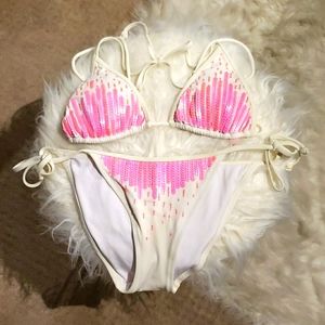 Two piece bathing suit